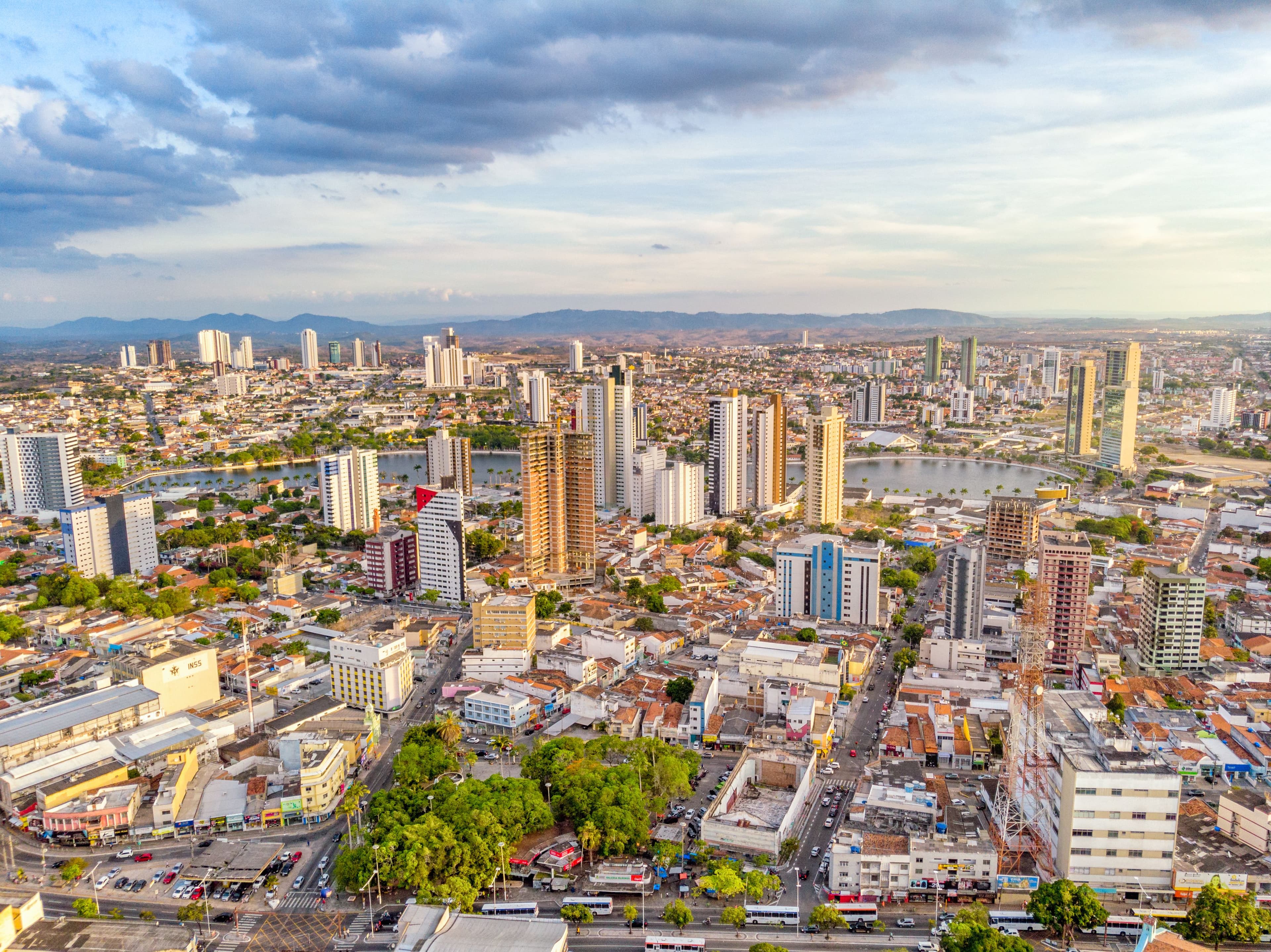 Latin American city skyline